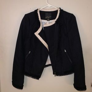 Cropped Black Blazer